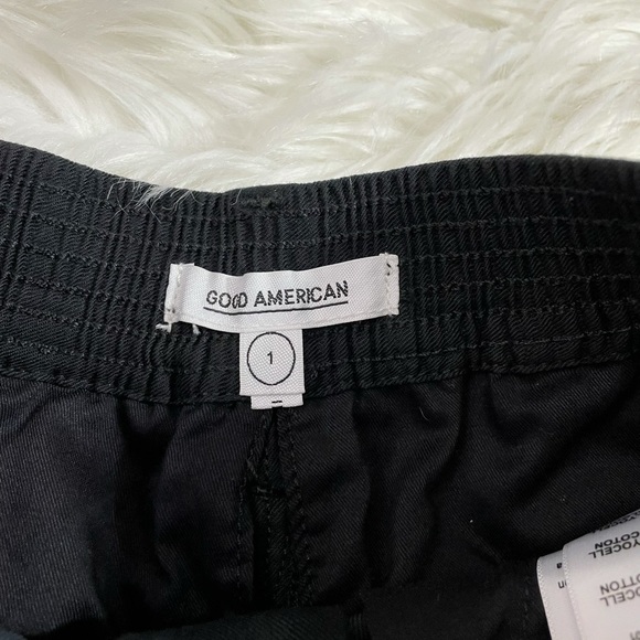 NWT Good American Summer Boss A Line High Rise Loose Shorts Size Small - Picture 4 of 6